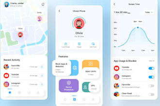 develop parental control app, mdm app, child safety app, school management app