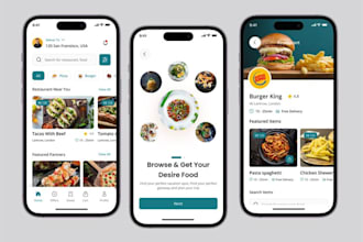 develop food delivery app or multi restaurant website, grocery delivery
