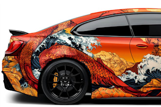car wrap design, van wrap design, vehicle wrap, van wrap