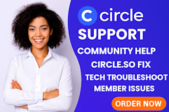 setup circleso community support troubleshoot circle help fix member issues tech