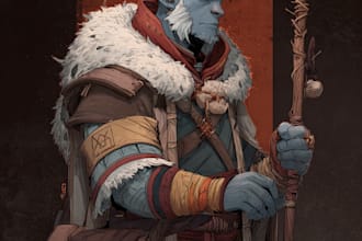dnd character art and dnd character art