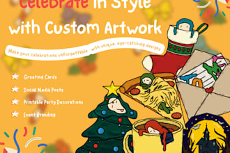 festive graphic designs for any special day