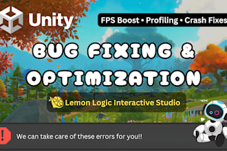 fix bugs, optimize performance, and improve your unity game