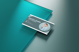 design a professional business card using canva