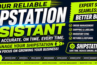 be your assistant to manage your shipstation