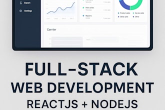 create full stack web and mobile apps