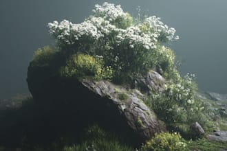 create a procedural houdini environment