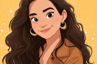 draw cartoon disney portrait