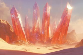 do fantasy landscape illustrations