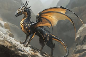 design epic monster and creature illustrations