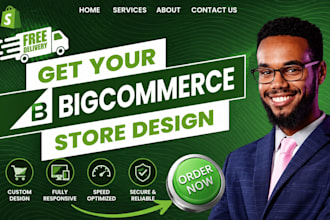 design bigcommerce online store woocommerce ecommerce website online shop