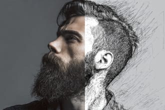 vector tracing vectorize image redraw logo enhancement