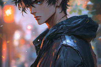 create a anime character
