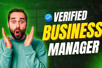create fresh verified fb business manager and ads account