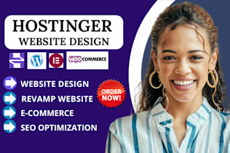 hostinger website design wordpress website  design hostinger website design