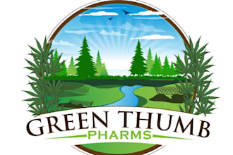 design outstanding green thumb logo
