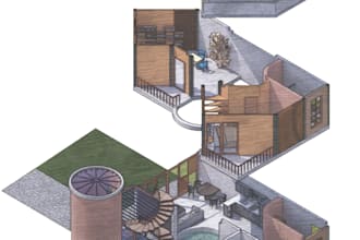 create 3d or 2d architectural diagrams