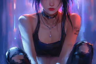 anime character, fanart, and original character