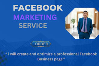 create and optimize a professional facebook bussiness page