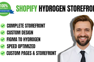 create custom headless shopify storefront with hydrogen