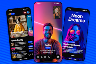 build live streaming app, music streaming app broadcast and media streaming app