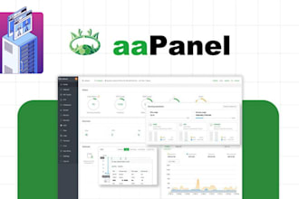 new install and fix aapanel on any vps server