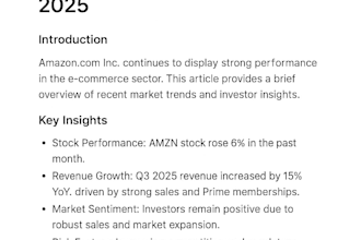 finance and market analysis writer