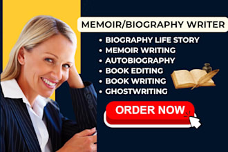 write memoir autobiography personal biography ghostwriting memoir writing