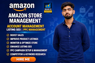 manage and optimize amazon PPC campaigns for fba sales