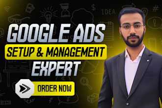 setup and manage your google ads PPC campaigns