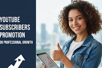 do professional youtube promotion for channel growth