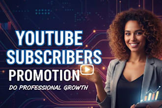 do professional youtube promotion for channel growth