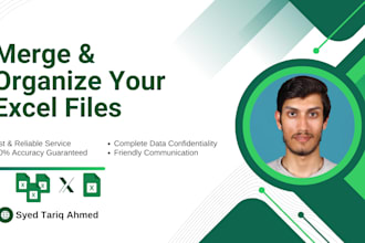 combine excel files into one organized data