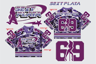 make design custom jersey sport mockup for your clothing brand