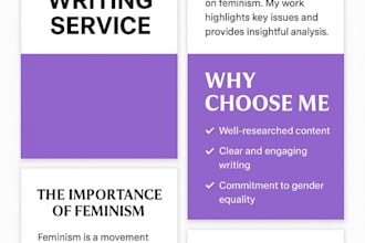 write a compelling SEO blog post,article,or essay on feminism and social justice