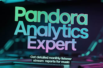 pandora analytics expert get detailed monthly listener stream reports for music