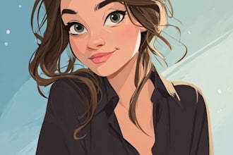 do disney cartoon portrait
