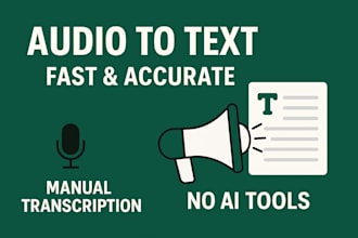 do audio transcription, typing and copy typing