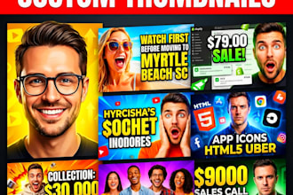create viral tech ai trading luxury youtube thumbnails