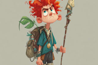 fantasy fun cartoon character for you