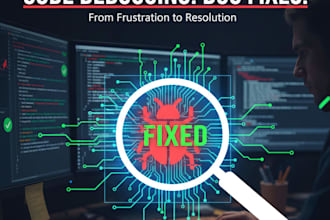 debug and fix your code in javascript react nodejs express