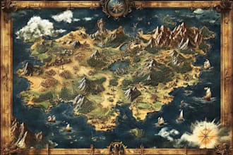 make your dream fantasy city map for rpg