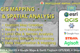 create professional and custom digital maps for your project