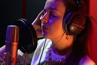 be a female singer, sing christian songs, gospel singer