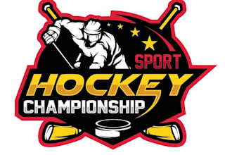 design beautiful hocky logo