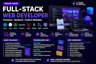 full stack web developer