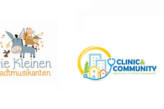 do minimalist childcare daycare baby product  baby shop preschool or kids logo