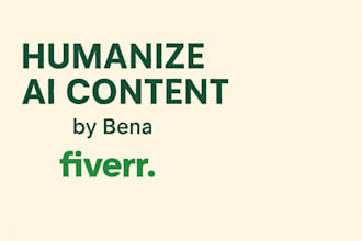 manually rewrite and humanize ai essays and articles