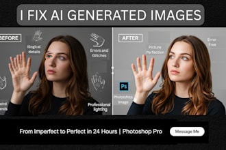 do ai image editing and fix ai images in photoshop