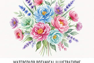 design elegant botanical illustrations for prints